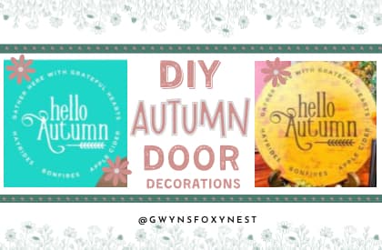 How To Make Welcome Signs For Front Porch Fall Decor