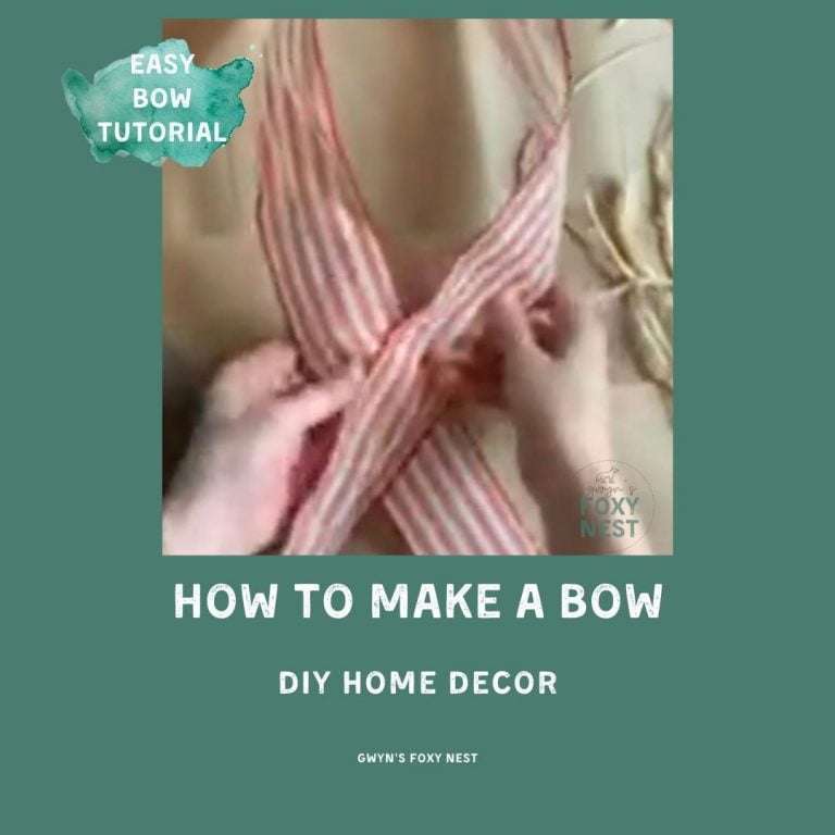 How To Make An Easy Bow
