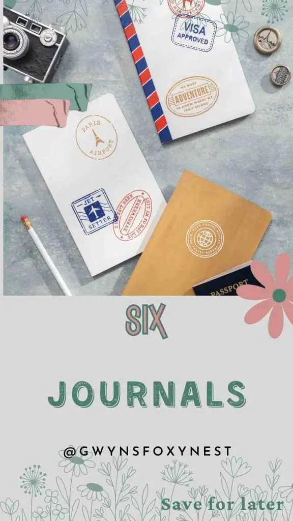 Chalk Couture Journals - Anywhere with You Collection—Travel Stamps Minis - B2224352 Summer