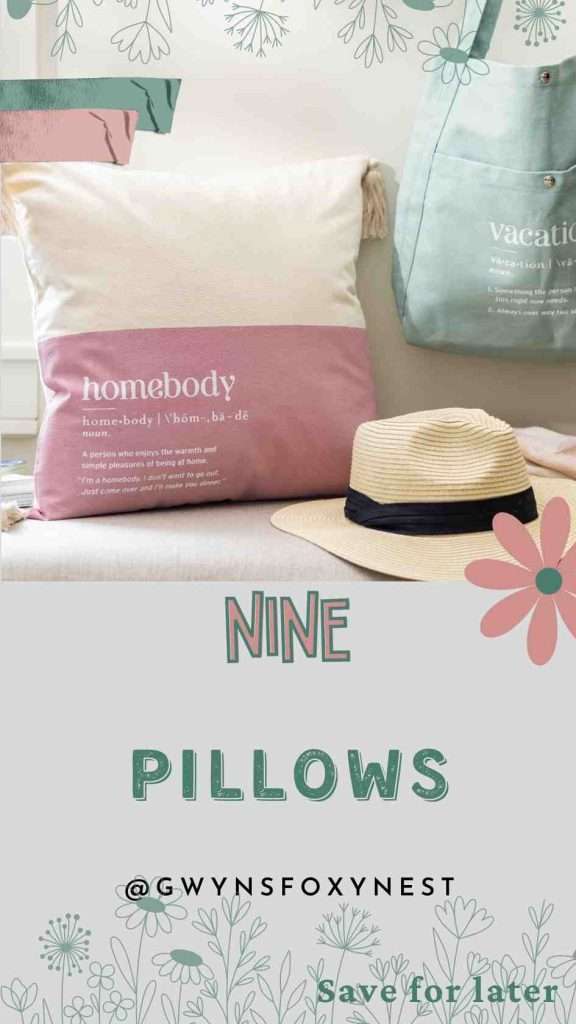 Chalk Couture Pillows - Vacation Homebody - B23302348 Summer