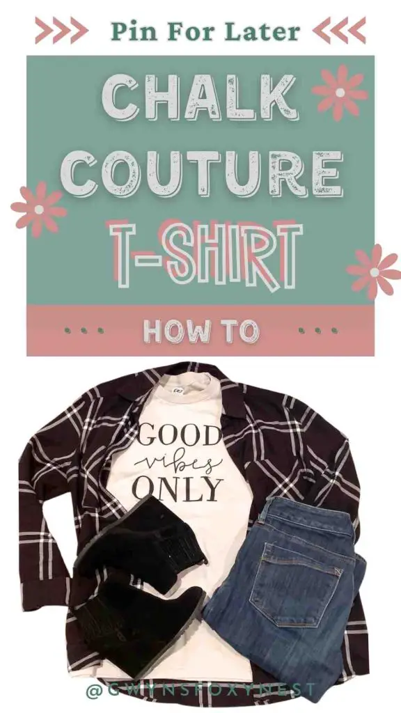 How to use Chalk Couture ink on shirts