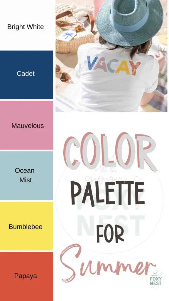 Summer Color Palette Chalk Couture T-Shirts - Vacay Mode - B23405351 Gwyns Foxy Nest