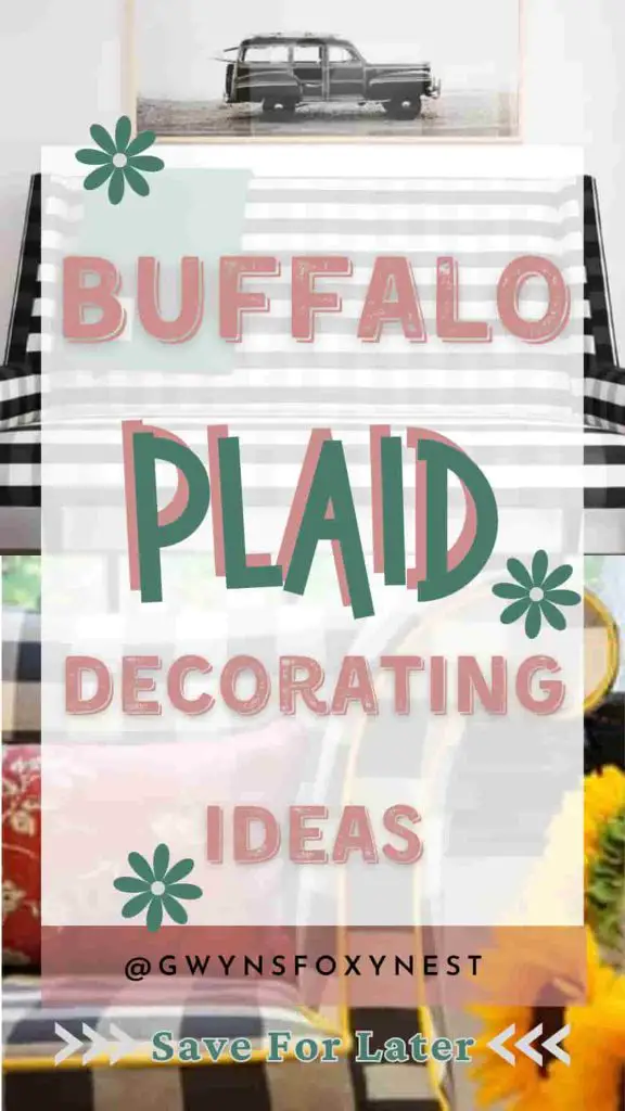 Buffalo Plaid Decorating Ideas
