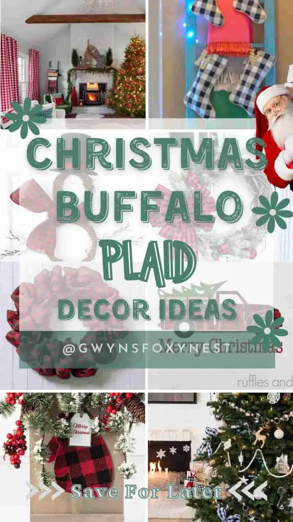 click now to get inspired for the festive season with Buffalo Plaid Christmas Decor ideas. 