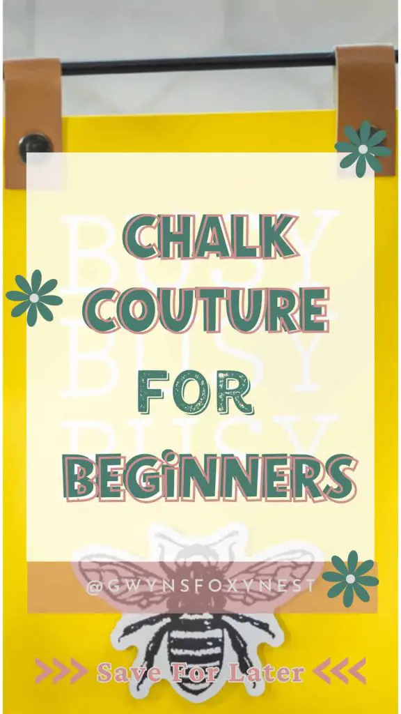Chalk Couture For Beginners