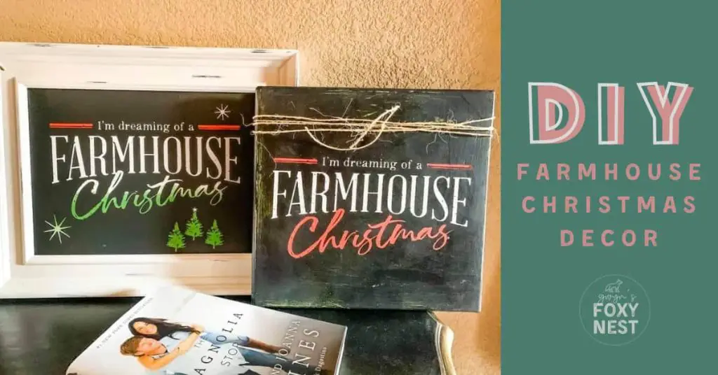 DIY farmhouse christmas crafts