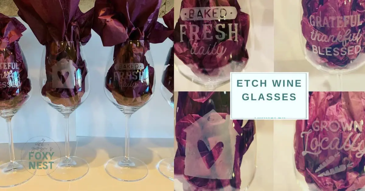 how to etch glass with chalk couture transfers