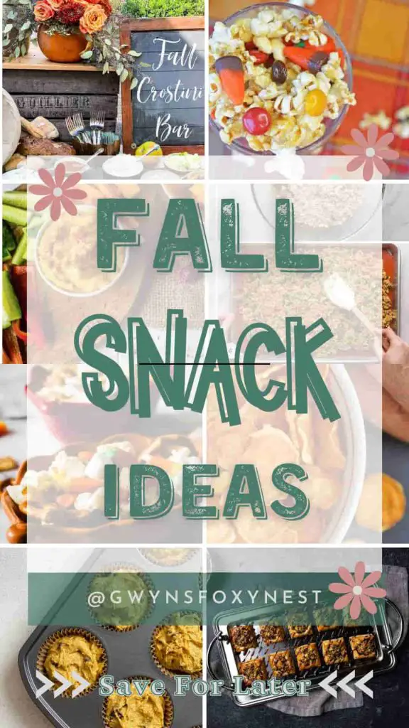 Fall Snack Ideas For Ladies Night Out