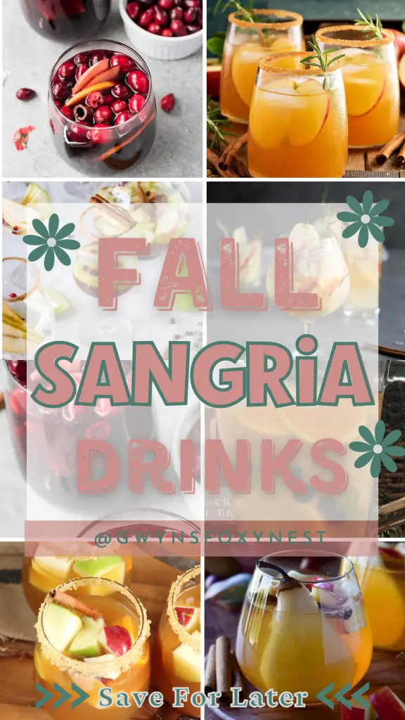 Easy fall sangria recipe