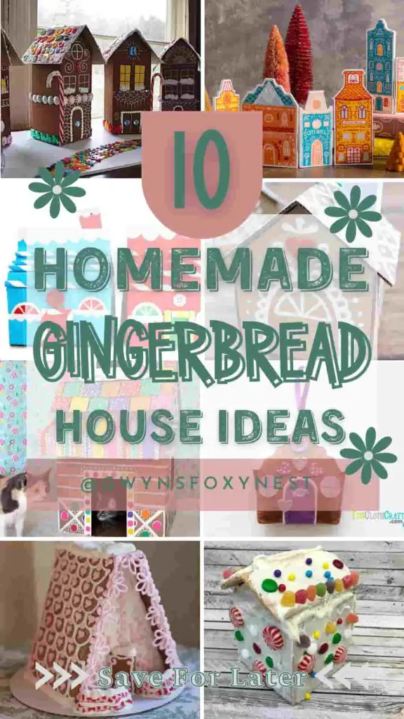 10 unique gingerbread house ideas