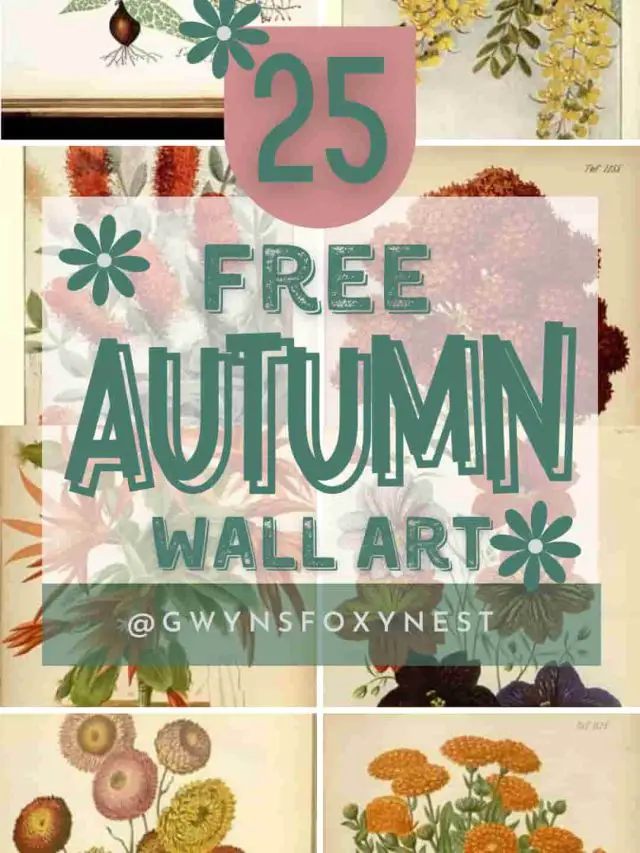 Free Printable Boho Wall Art For Fall