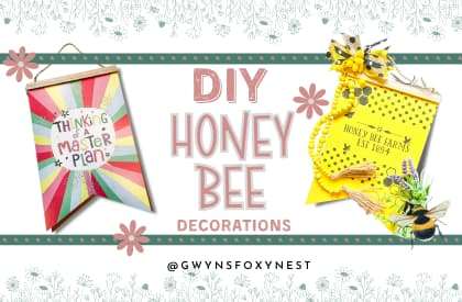 Buzzing with Creativity: Dollar Tree DIY Signs Honey Bee Themed
