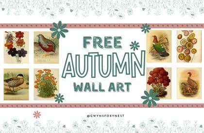 Free Autumn Wall Art Printable