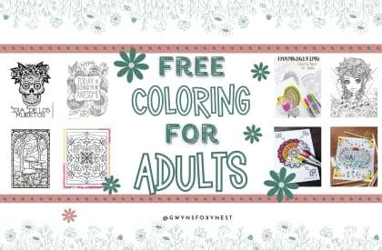 Discover Relaxation with Adult Coloring Sheets: Free Printables for Stress Relief