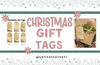 Free Vintage Christmas Gift Tags: Adding a Touch of Nostalgia to Your Gifts