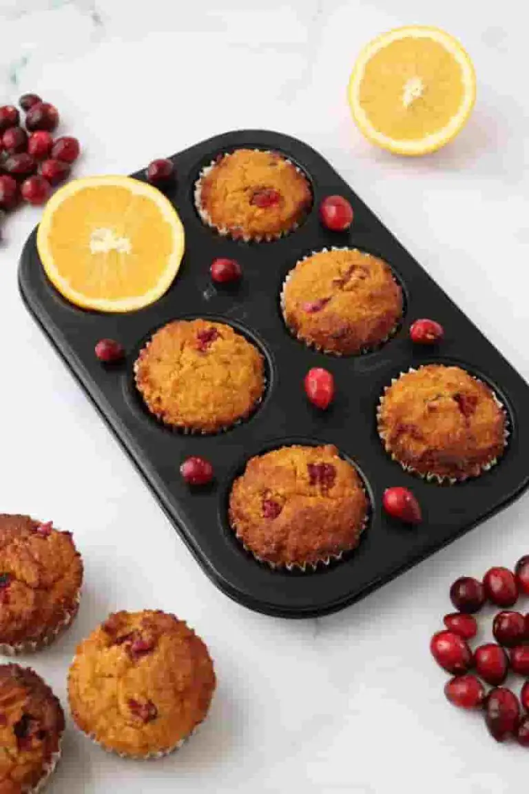 Gluten Free Orange Cranberry Muffins