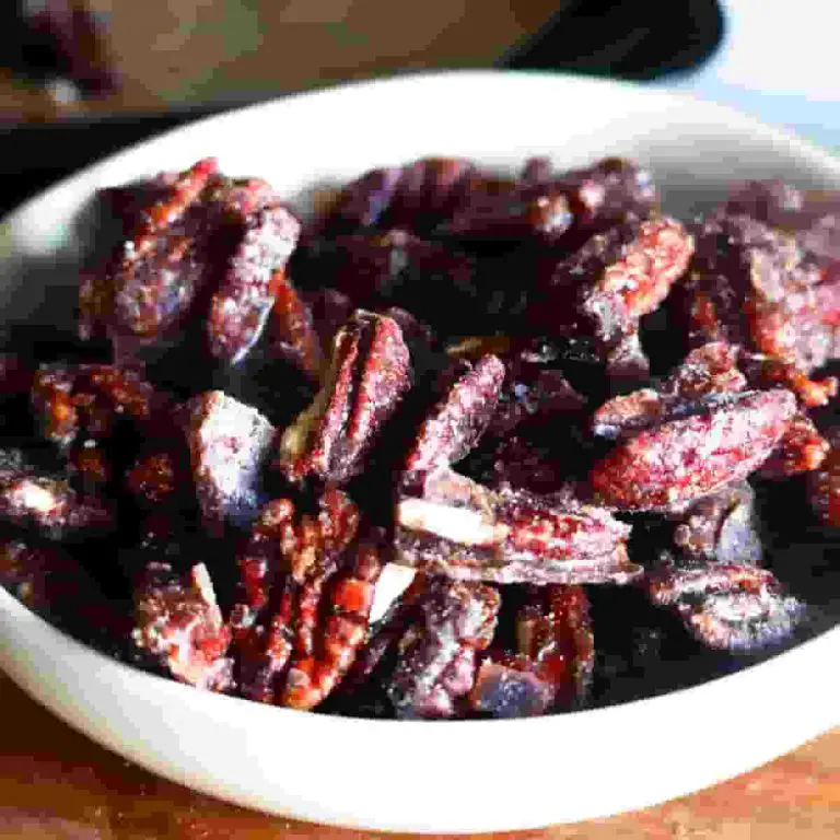 Low Crab Candied Pecans