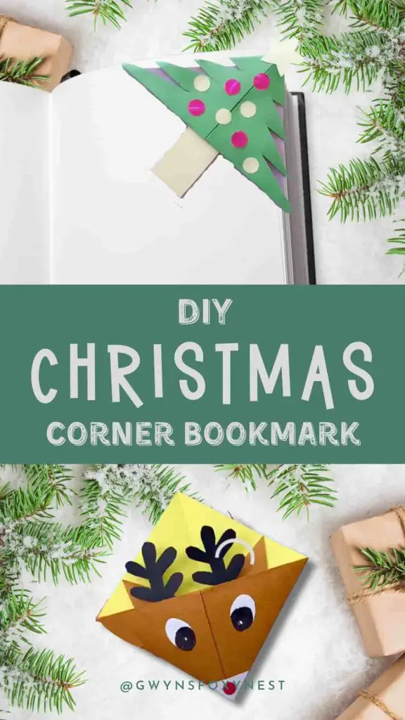 Christmas Corner Bookmarks DIY