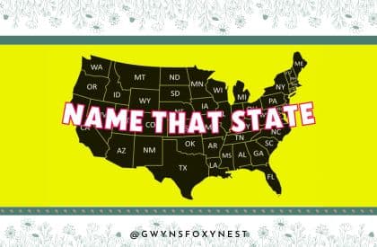 50 US States Map Quiz
