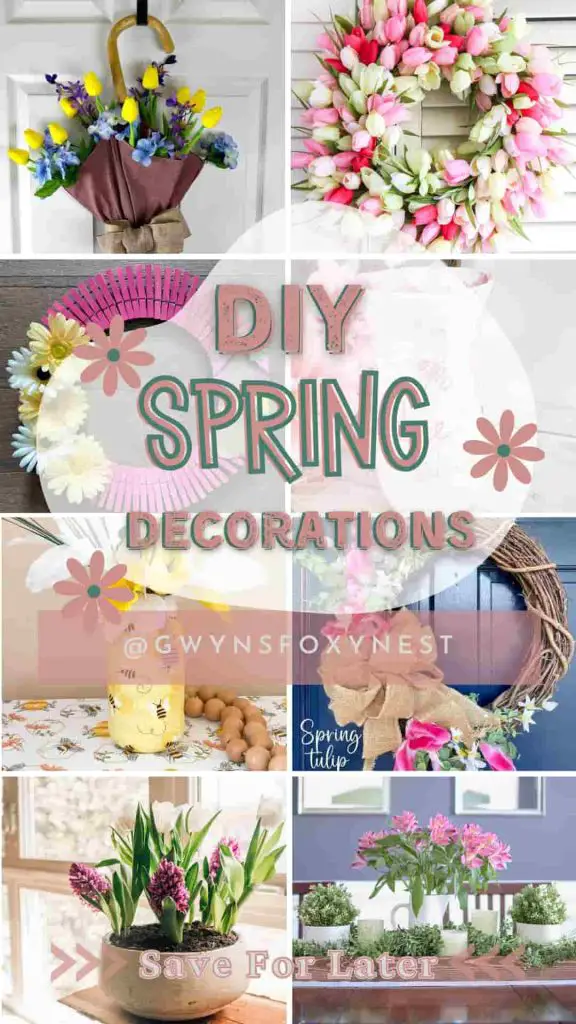 DIY Spring Home Decor Ideas