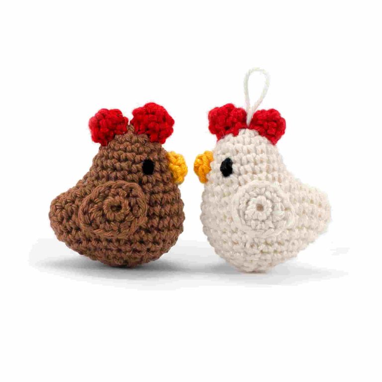 Free Chicken Amigurumi Crochet Pattern