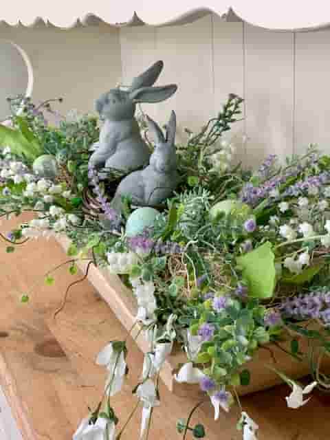 Large Dough Bowl Centerpiece For Easter