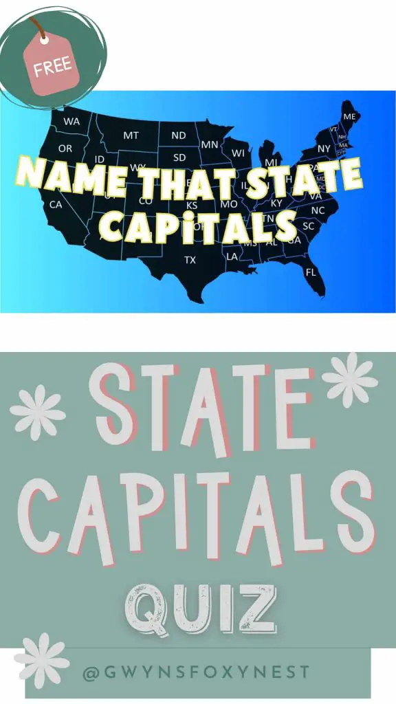 State and Capital Quiz