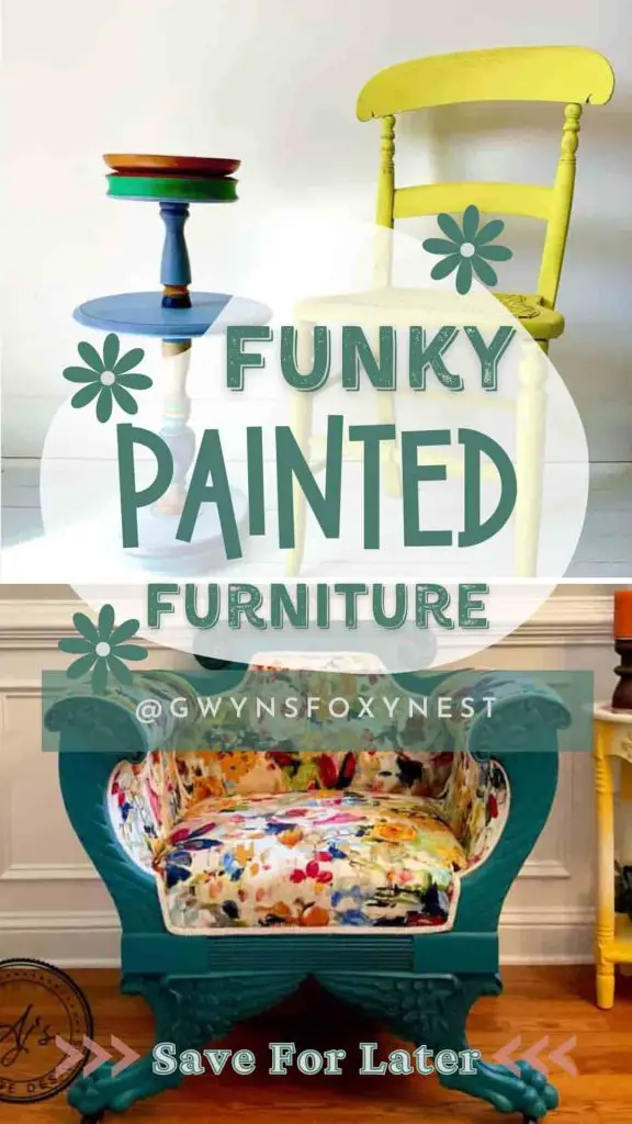 Funky Painted Furniture Bohemian