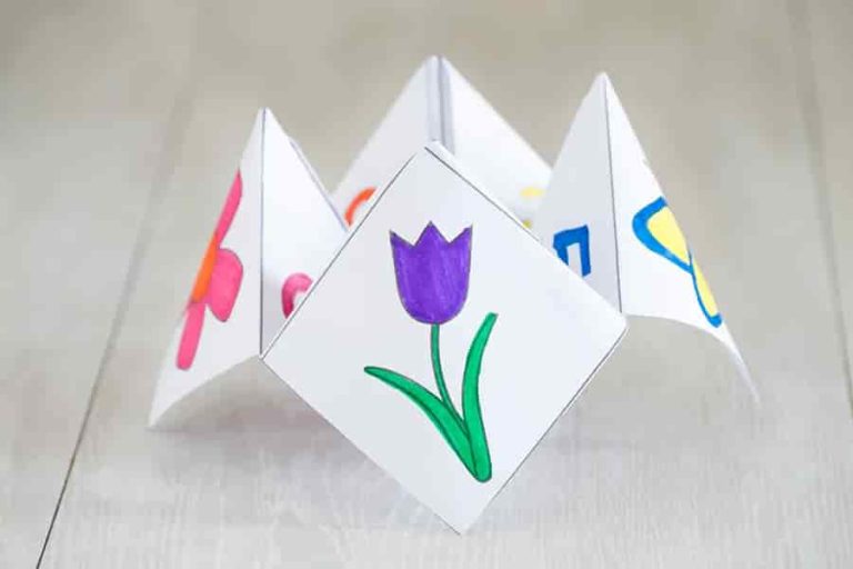 Mother's Day Cootie Catcher