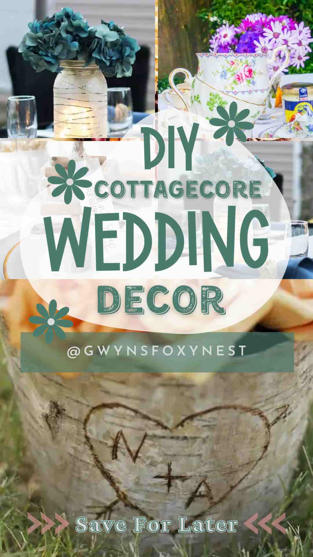 DIY Cottagecore Wedding Ideas: Embracing Floral Charm and Natural ...