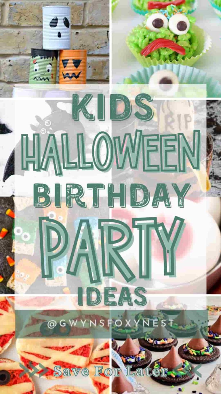Kids Halloween Birthday Party Ideas