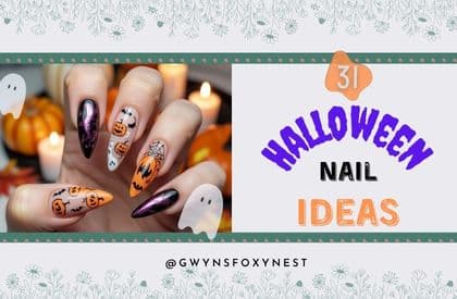 31 Ideas For Halloween Nail Designs