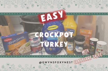 Crockpot Cranberry Turkey: The Perfect Small-Group Holiday Dinner Without the Stress