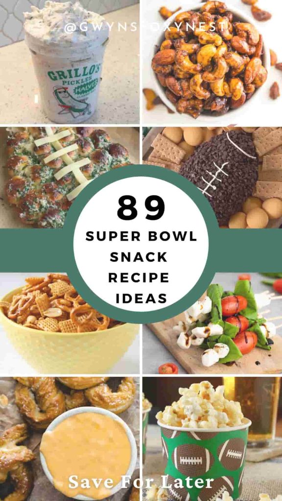8 pictures of Game Day Snacks