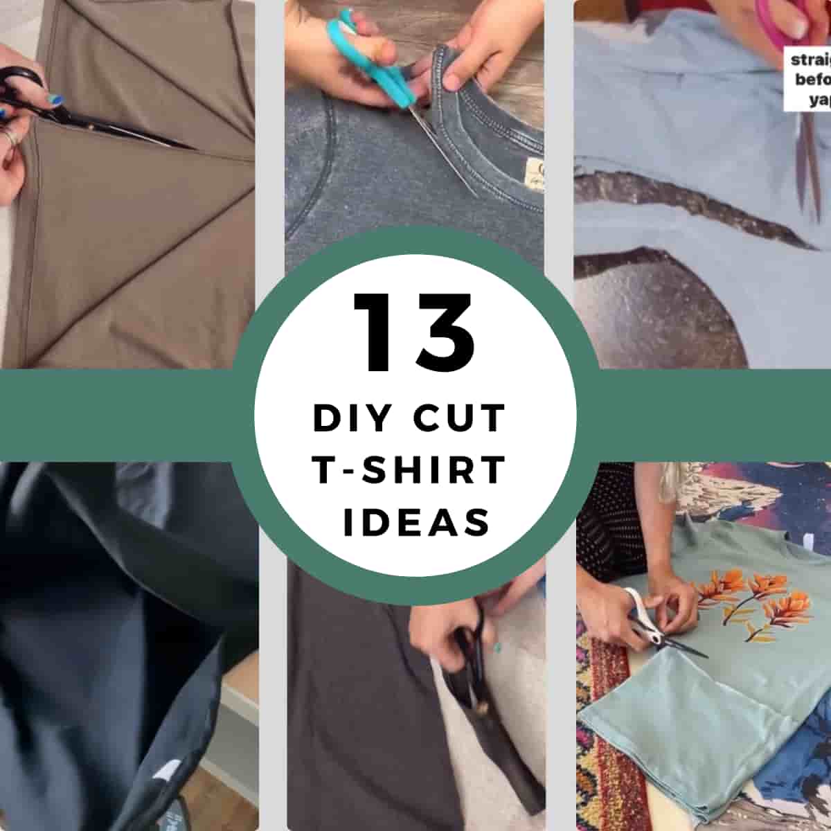 Diy Cut 13 DIY Cut T-Shirt Ideas: Turn Old Tees into Trendy Fashion Statements 2026