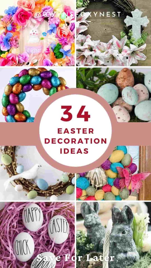 8 easter decoration ideas DIY