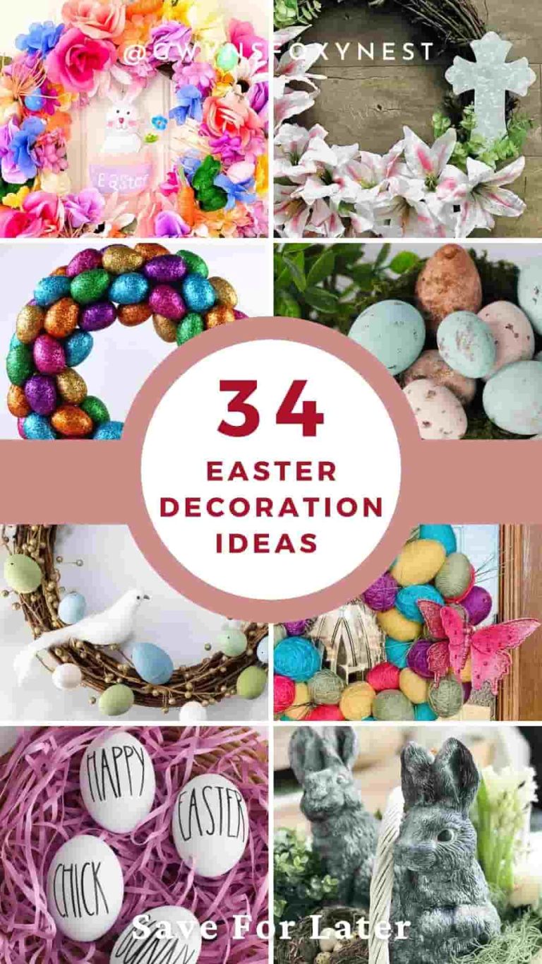 8 easter decoration ideas DIY