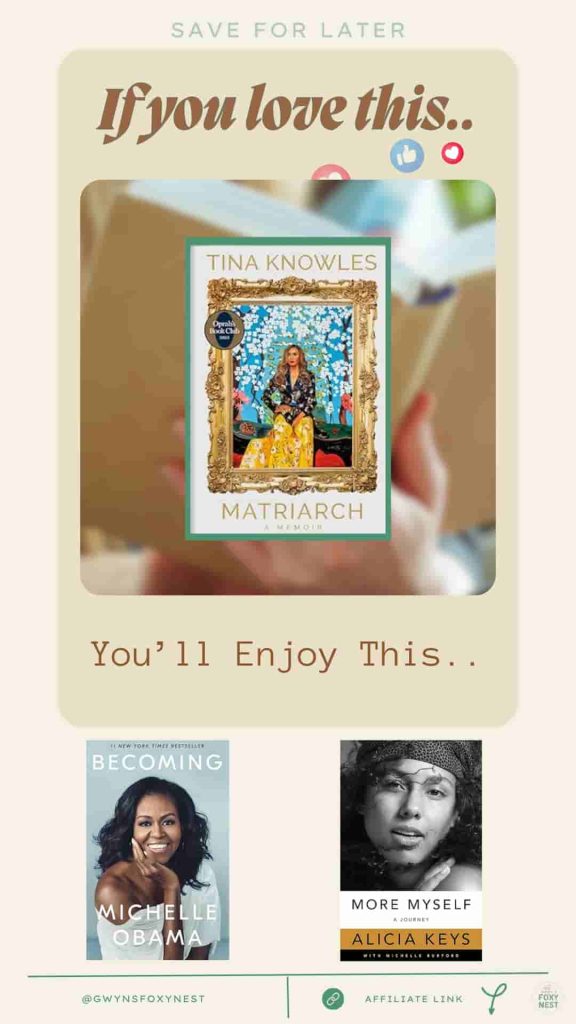 if you love Matriarch by Tina Knowles you'll enjoy suggested Memoir books