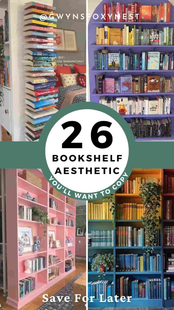 Cozy Bookshelf Aesthetic