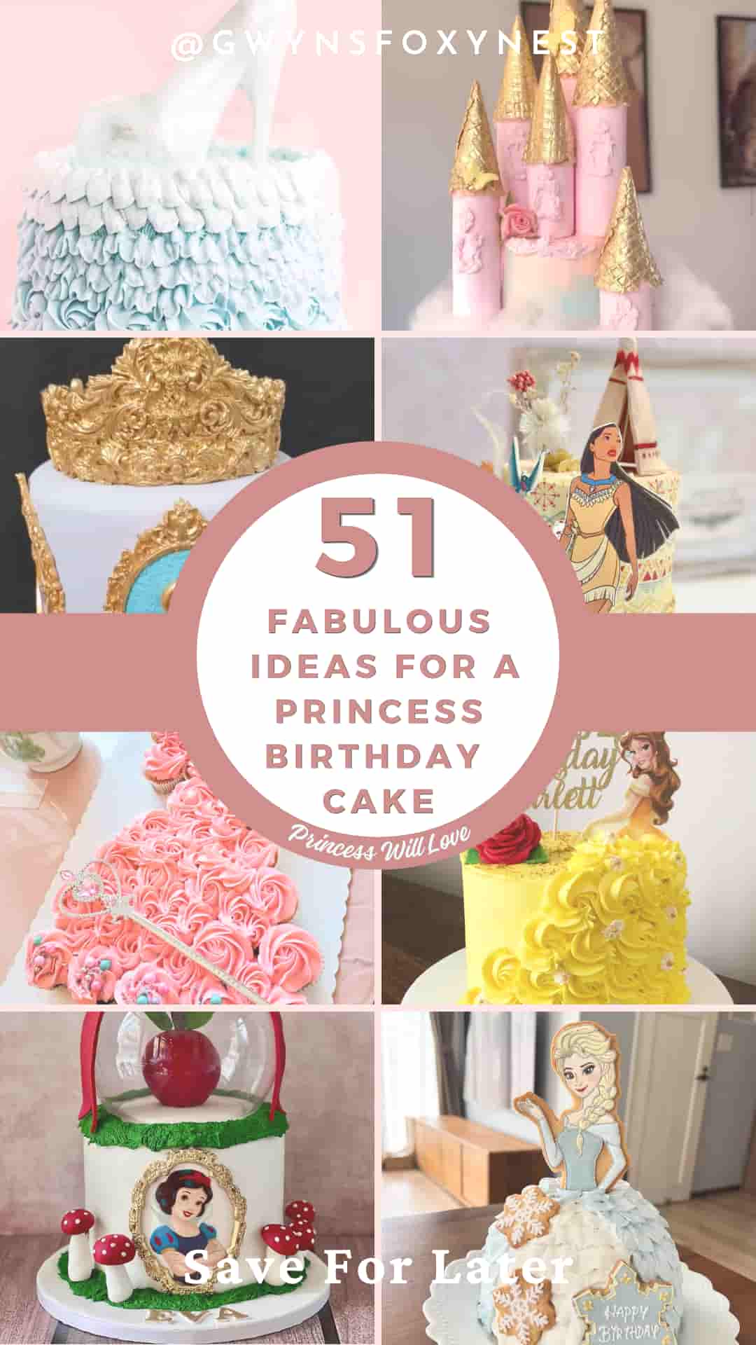 51 Fabulous Ideas For A Princess Birthday Cake 2026