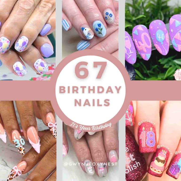 birthday nail ideas