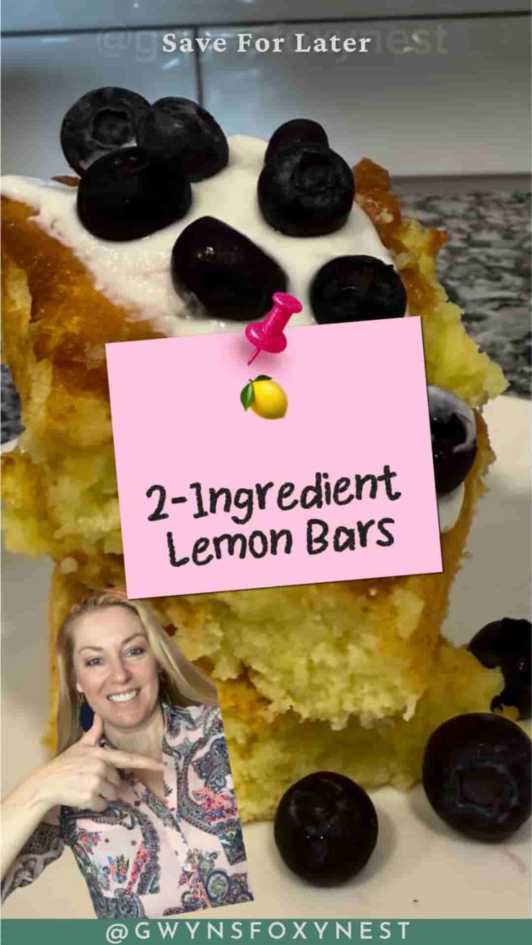 2-ingredient lemon bars made with angel food cake mix and lemon pie filling