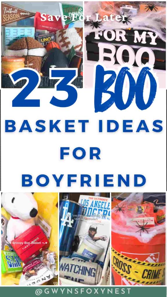 Boo Basket Ideas for Boyfriend