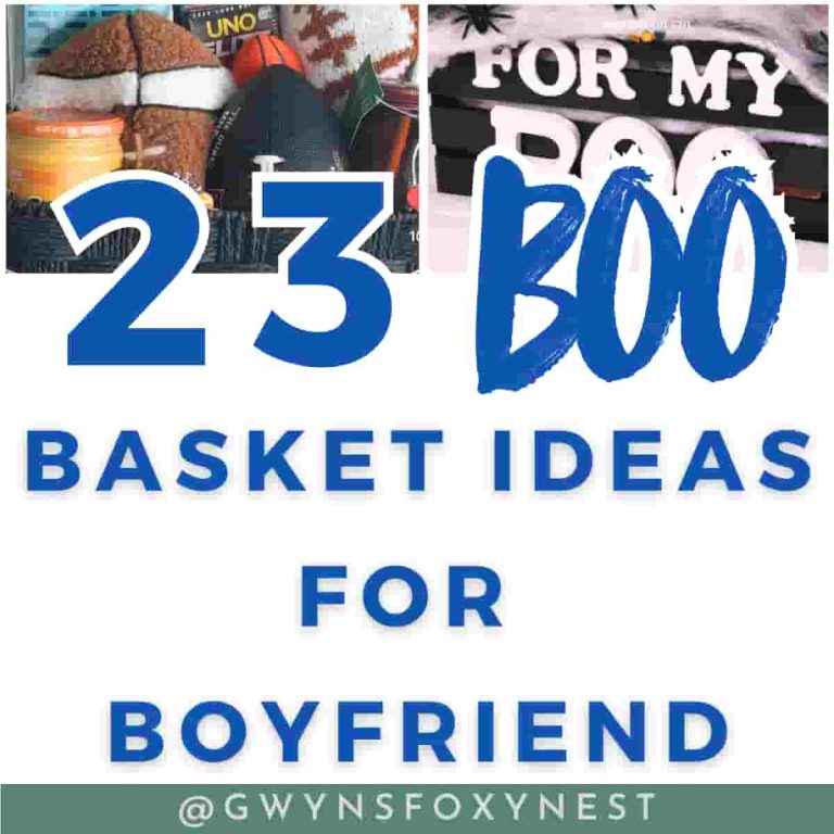 23 Boo Basket Ideas for Boyfriend
