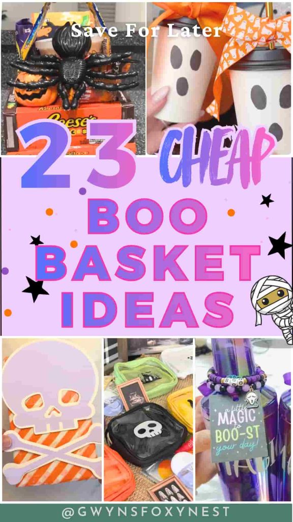 Cheap Boo Basket Ideas