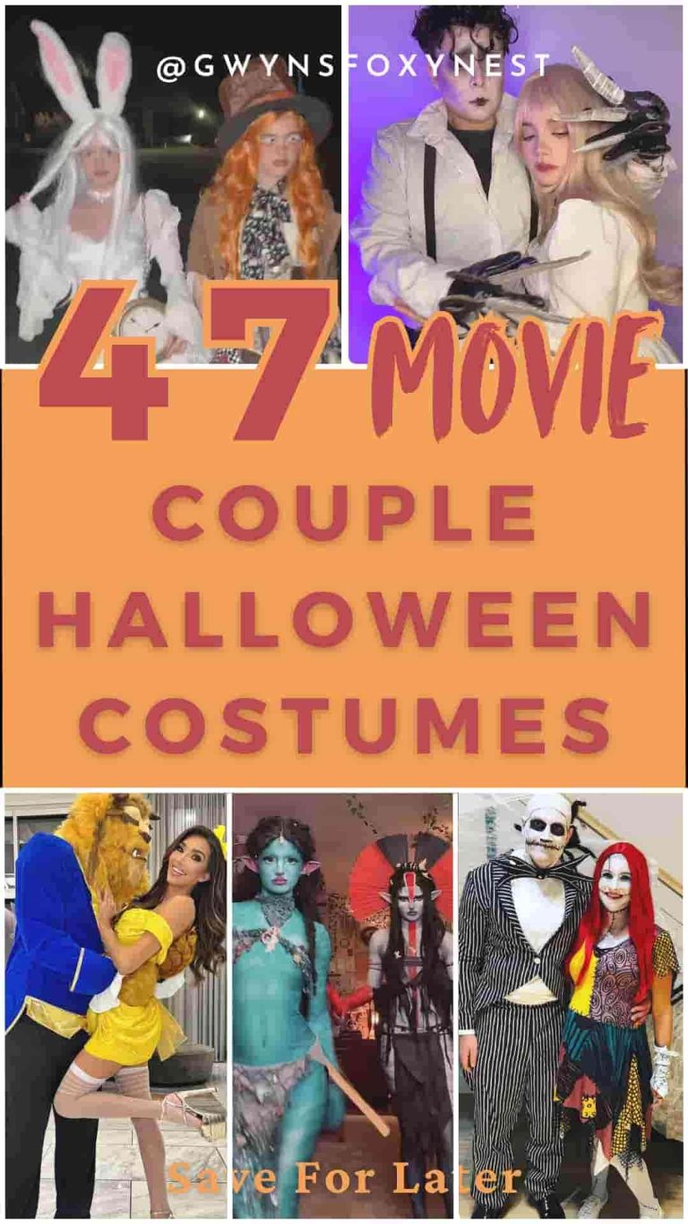 Movie Inspired Couple Halloween Costumes