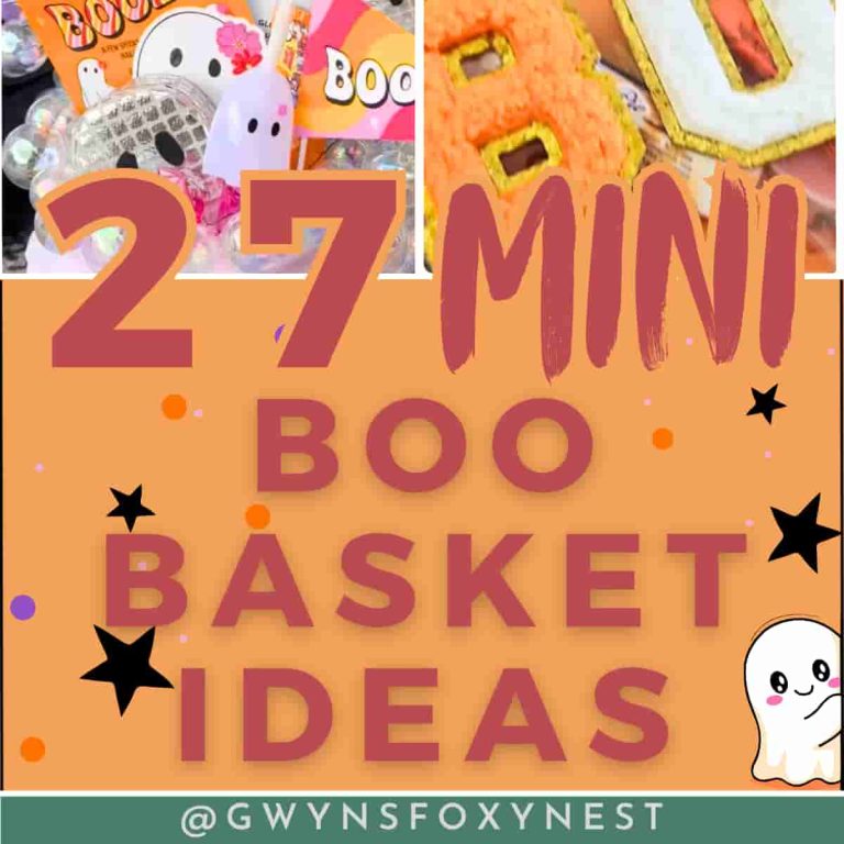 Simple Boo Baskets You Can Make Yourself