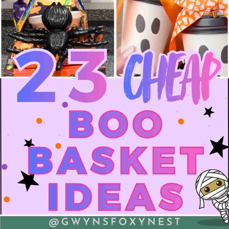 Affordable Halloween treat baskets