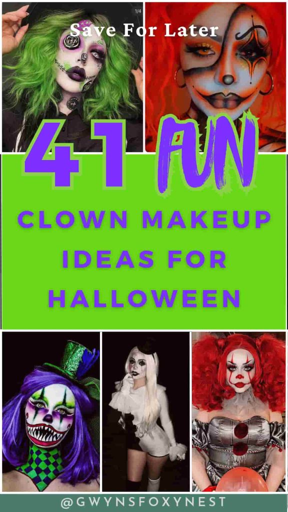 Clown Makeup Ideas For Halloween
