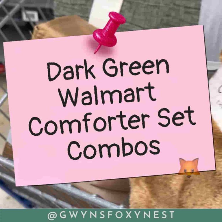 Walmart Bed Comforter Sets: 6 Cozy Ways to Style the Green Chenille Set